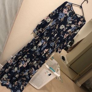 Floral maxi dress